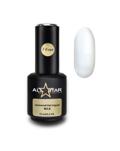 Гель для моделирования ногтей, Universal Gel Liquid "Clear" big All star professional