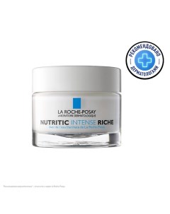 Nutritic Intense Riche Питательный крем для лица для глубокого восстановления сухой и очень сухой ко La roche-posay