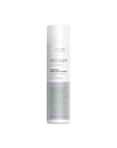 Мицеллярный шампунь для жирной кожи Restart Balance Purifying Micellar Shampoo Revlon professional