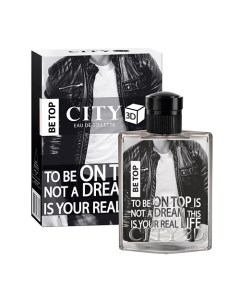 Туалетная вода мужская CITY 3D Be Top 90.0 City parfum