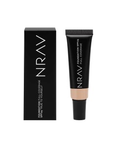 Тональная основа с SPF 25 FOUNDATION FULL COVERAGE Nrav