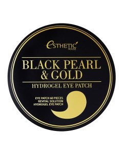 Гидрогелевые патчи для глаз Black Pearl&Gold Hydrogel EyePatch 60.0 Esthetic house