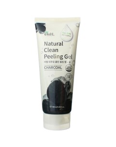 Гель для умывания скатка с древесным углем Gel Charcoal 180.0 Ekel