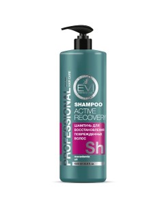 Шампунь "Активное восстановление" для поврежденных волос Professional Salon Hair Care Shampoo Acive  Evi professional