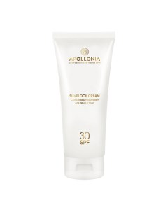 SUNBLOCK CREAM Солнцезащитный крем для лица и тела SPF 30 200 0 Apollonia