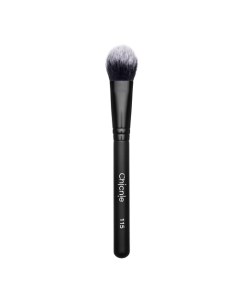 Кисть №115 для тональной основы, кремовых румян, контуринга / Flat Face Brush №115 Chicnie