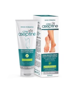 Крем для ухода за ногами с Алоэ Вера Aloe Vera Foot Care Cream 75.0 Cire aseptine