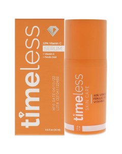 Сыворотка для лица с 10% витамином С, витамином Е и феруловой кислотой Ferullic Acid Serum Timeless