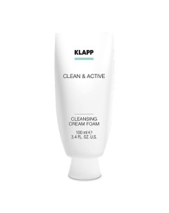 Очищающая крем-пенка CLEAN&ACTIVE Cleansing Cream Foam 100.0 Klapp cosmetics