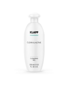 Очищающий гель CLEAN&ACTIVE Cleansing Gel 250.0 Klapp cosmetics