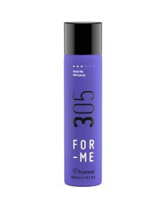 Неаэрозольный лак для волос средней фиксации FOR ME 305 HOLD ME HAIRSPRAY 300 Framesi