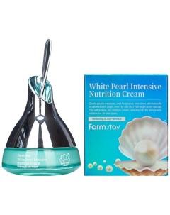 Крем для лица интенсивный питательный с экстрактом жемчуга White Pearl Intensive Nutrition Cream Farmstay