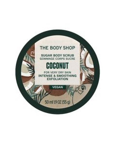 Сахарный скраб Coconut для сухой кожи тела 50.0 The body shop