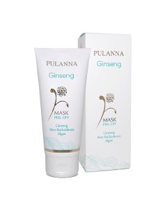 Женьшеневая плёночная маска для глубокого очищения кожи Ginseng Mask 90 0 Pulanna