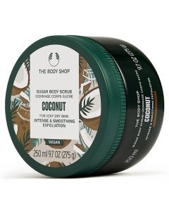 Сахарный скраб Coconut для сухой кожи тела 240.0 The body shop