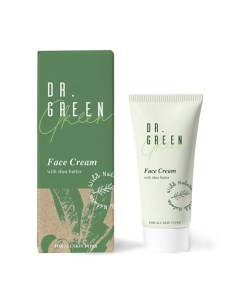 Крем для лица с маслом Ши Dr. Green Wild nature