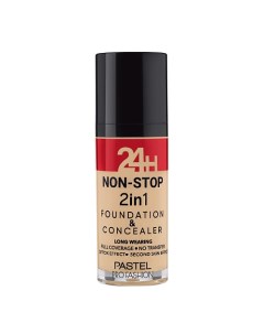 Тональный крем и консилер 2 в 1 PROFASHION 24H NON-STOP 2IN1 FOUNDATION & CONCEALER Pastel