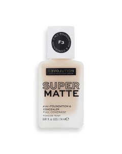 Тональная основа и консилер SUPERMATTE 2 IN 1 Relove revolution