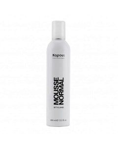 Мусс для укладки волос нормальной фиксации Mousse Normal 400.0 Kapous