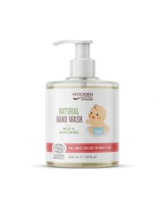 Мыло для рук мягкое и питательное для детей Natural Hand Wash Mild & Nurturing Wooden spoon