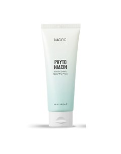 Маска для лица ночная выравнивающая тон с ниацинамидом Phyto Niacin Brightening Sleeping Mask Nacific