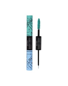 Цветная тушь для ресниц + Подводка Duoversity Eyeliner Astra