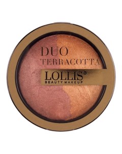 Румяна для лица Duo Terracotta Lollis