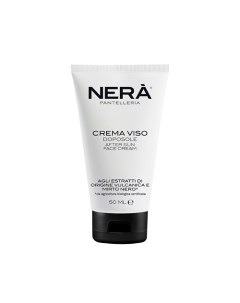 Крем для лица успокаивающий после загара Crema Viso Doposole Nera pantelleria