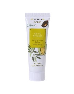 Скраб для лица с оливой Olive Stones Scrub Korres