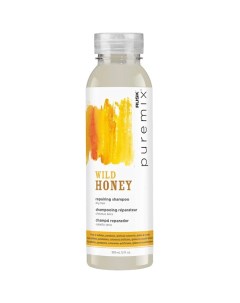 Шампунь для волос восстанавливающий с диким медом для сухих волос Puremix Wild Honey Repairing Shampoo - Dry Hair Rusk