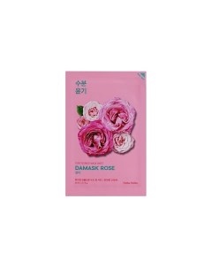 Маска для лица тканевая увлажняющая Pure Essence Mask Sheet Damask Rose Holika holika