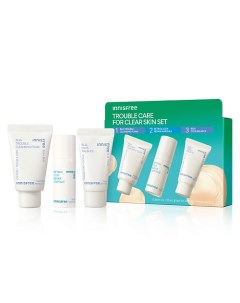 Мини-набор для ухода за проблемной кожей c ретинолом и торреей Retinol Cica Innisfree