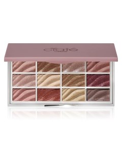 Палетка теней для век 12 оттенков Velvet Palettes Ciate london