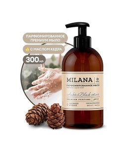 Milana "Amber&Black Vetiver" Жидкое парфюмированное мыло 300.0 Grass