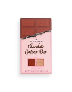 Палетка для контурирования: бронзер и хайлайтер CHOCOLATE CONTOUR BAR I heart revolution