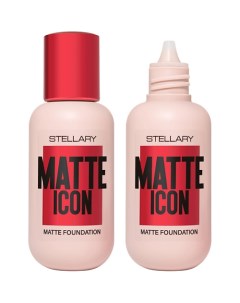 Матирующий тональный крем Matte Icon Foundation Stellary