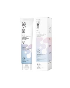 Пенка для умывания с минералами и гиалуроновой кислотой SoonSoo Power Foaming Kleanser J. cat beauty