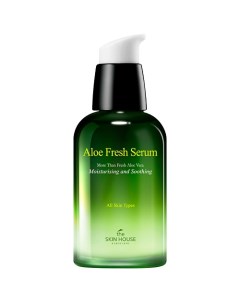 Сыворотка для лица увлажняющая и успокаивающая с экстрактом алоэ Aloe Fresh The skin house