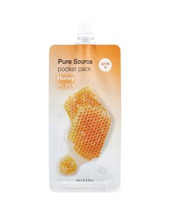 Маска кремовая ночная Pure Source с медом Missha