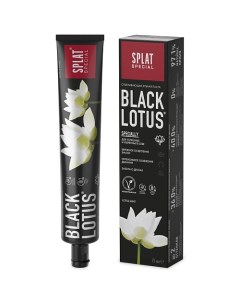 Зубная паста BLACK LOTUS Splat