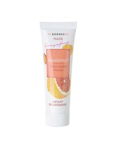 Маска для выравнивания тона лица Грейпфрут Grapefruit Mask Korres