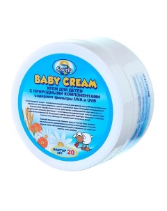 Крем детский с природными компонентами фактор SPF 20 Baby Cream 200 0 Sowelu