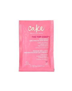 Маска для волос, придающая сияние The Top Coat High Shine One Minute Hair Mask Cake