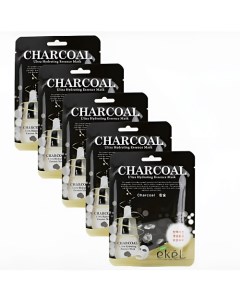 Ultra Hydrating Essence Mask Charcoal Тканевая маска с экстрактом древесного угля Ekel