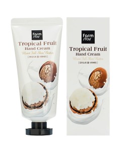 Крем для рук суперпитательный с маслом ши Moist Full Shea Butter Tropical Fruit Hand Cream Farmstay