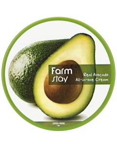 Крем для лица и тела антивозрастной с экстрактом авокадо Real Avocado All-In-One Cream Farmstay