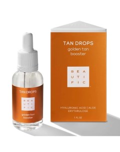 Капли-концентрат для лица с эффектом загара Tan Drops Beautific