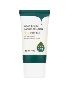 Крем для лица солнцезащитный Cica Farm Nature Solution Eye Cream SPF50+ / PA++++ Farmstay