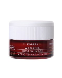 Крем для лица дневной для нормальной и комбинированной кожи Дикая Роза Wild Rose Vitamic C Day Cream Korres