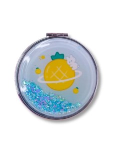 Зеркало складное "Fuit pineapple blue" с увеличением Ilikegift